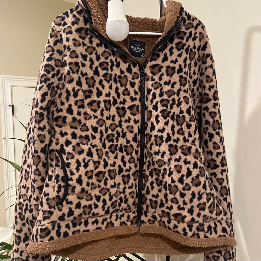 Cheetah print jacket